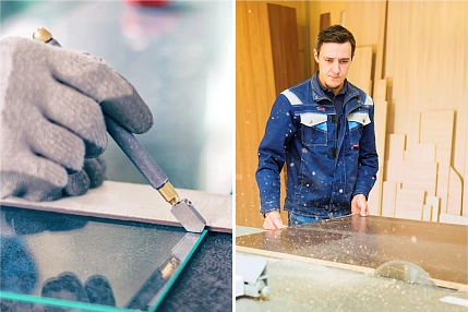 Коммерческий распил, резка стекла