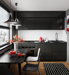 Кухонный Комплект Готика, прямой, размер 2520*