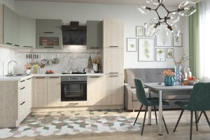 Кухонный Комплект Марсель, прямой, размер 2200*1400