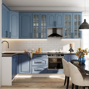 Кухонный Комплект Валенсия, угловой, размер 1450*3100