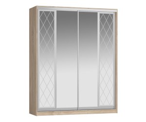 *набор Шкаф-Купе Дуэт 2, 2411*647*1948, двери: комби/комби