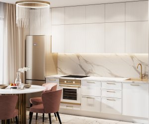 Кухонный Комплект Нежность, прямая, размер 3300*