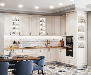 Кухонный Комплект Эклер, угловой, размер 2350*3300