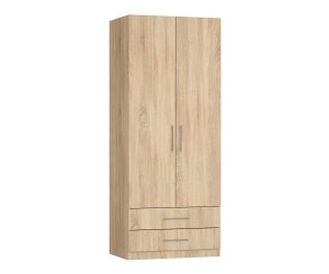 Шкаф Ника 2 ящ, бельевой, створки: 2, 2219*600*900