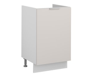 *набор тумба под накл мойку Латте универсальная, 1 дв. 850*600*500