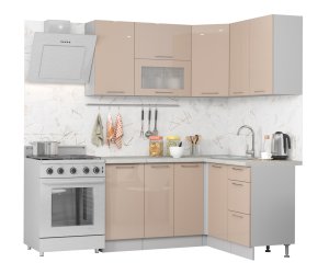 Кухонный Комплект Модена 10, угловой, размер 1600*1400