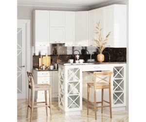 Кухонный Комплект Элизабет 2, П-образная, размер 2100*1750*1530