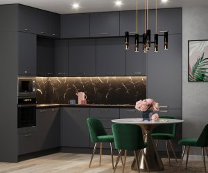 Кухонный Комплект Адамс, угловой, размер 2105*2964