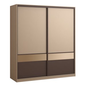 Шкаф-купе Софт, 2411*647*1948, двери: комби/комби
