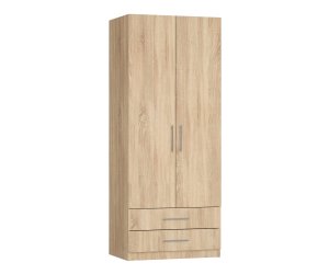 Шкаф Ника 2 ящ, платяной, створки: 2, 2219*600*900