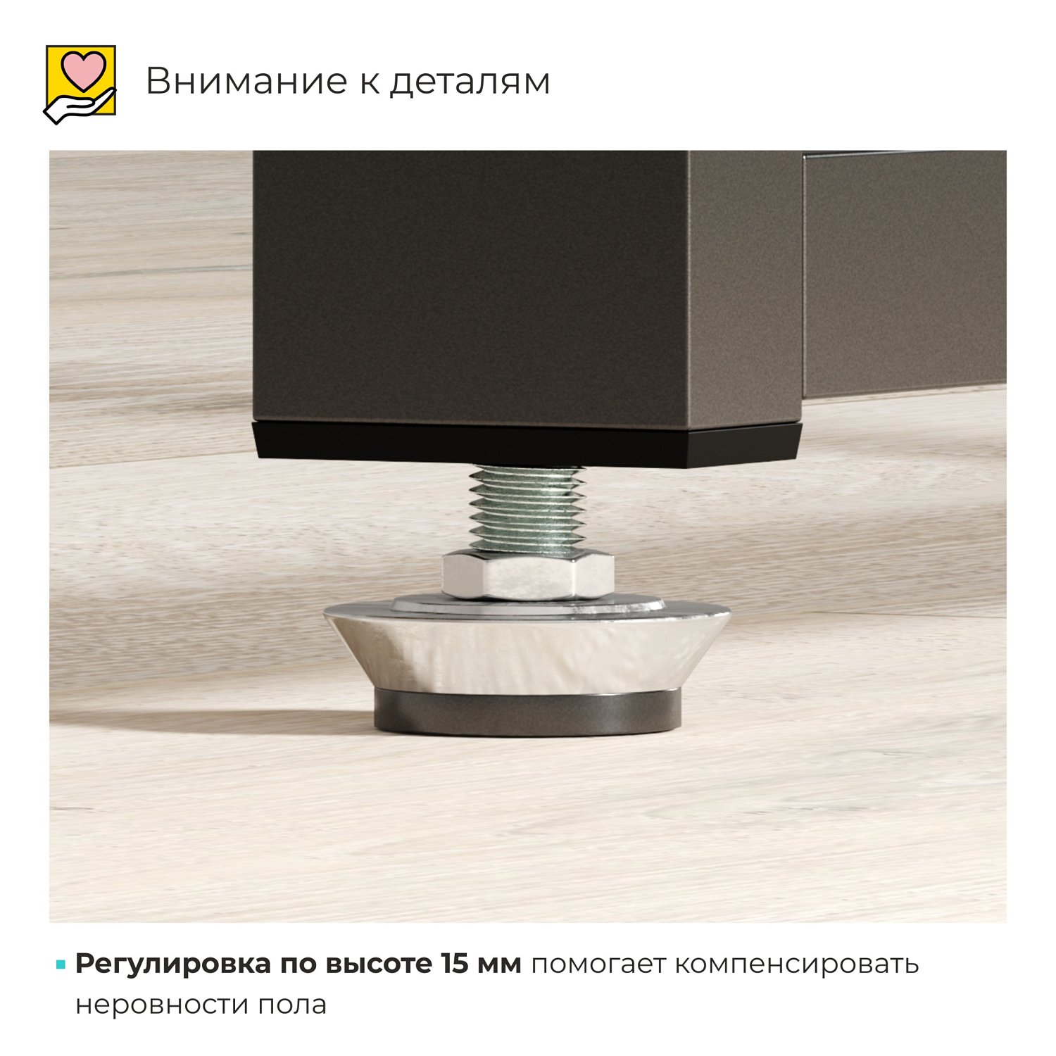 письменный с тумбой стол Лофт, металлокаркас, 746*600*1200