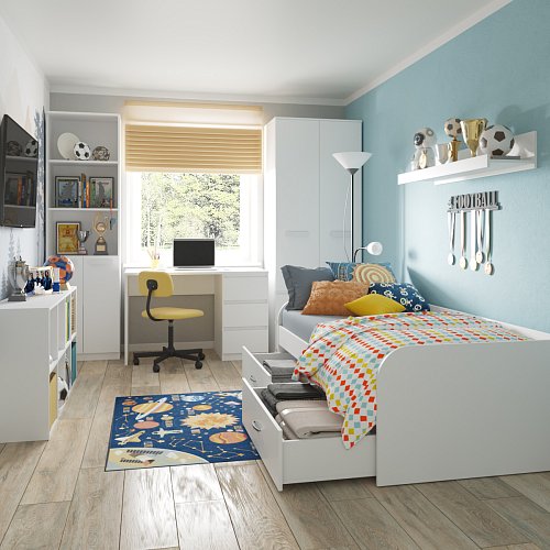 Детская в скандинавском стиле